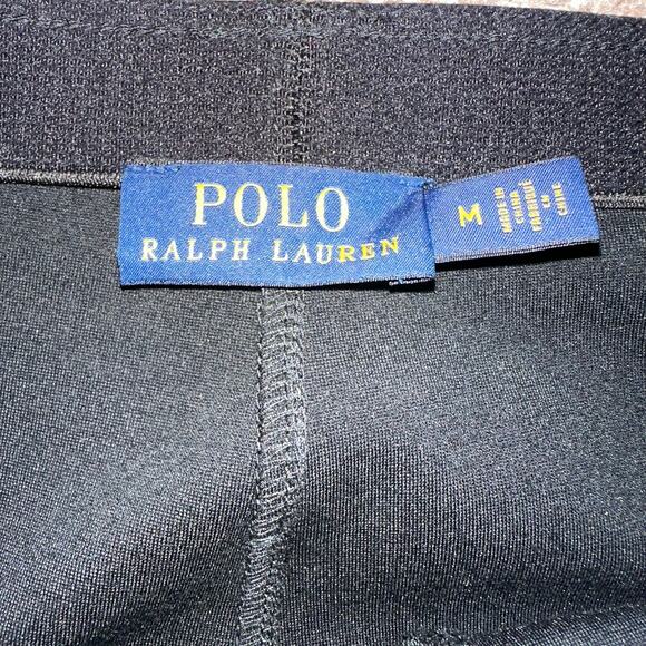 Polo Ralph Lauren Black/Gold Bottom Embroidery, Skinny/Stretch Dress Pants- M - Picture 4 of 11